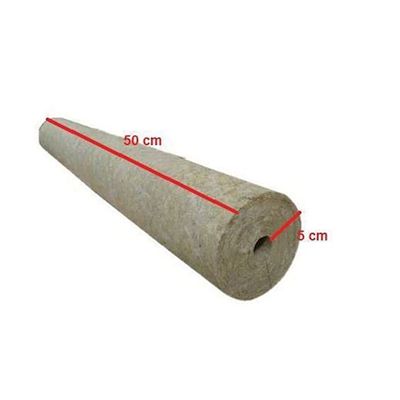 پشم سنگ لوله ای 1.2-1 اینچ ضخامت 5 سانت Rockwool Pipe Insulation